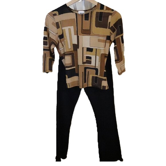 Y2K Vintage Brown Blouse - Picture 1 of 4